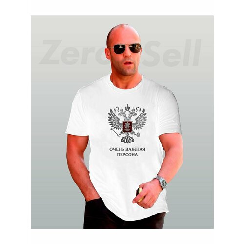 мужская спортивные футболка zerosell, белая