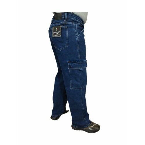 мужские джинсы с высокой посадкой pagalee, синие