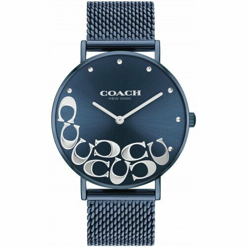 женские часы coach, синие