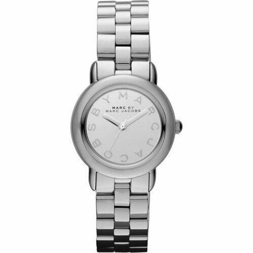 женские часы marc jacobs, серебряные
