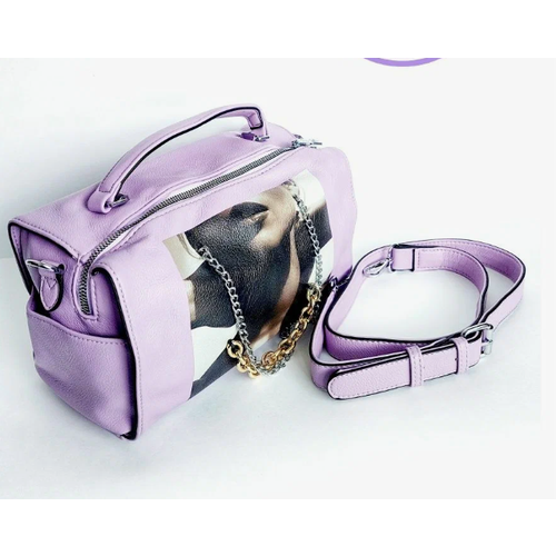 женская сумка через плечо namiko, фиолетовая