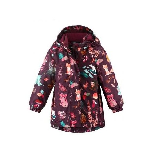 куртка reima для девочки, лиловая