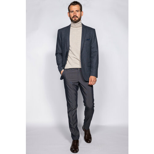 мужской классические пиджак mishelin, серый