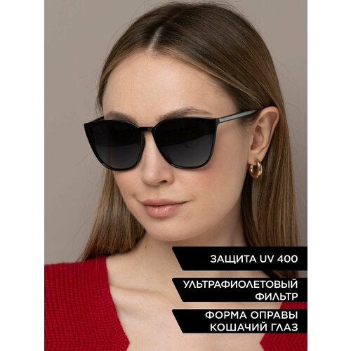 женские солнцезащитные очки alese, серые