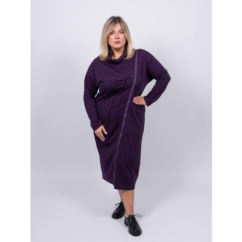 женское платье макси 365 clothes, фиолетовое