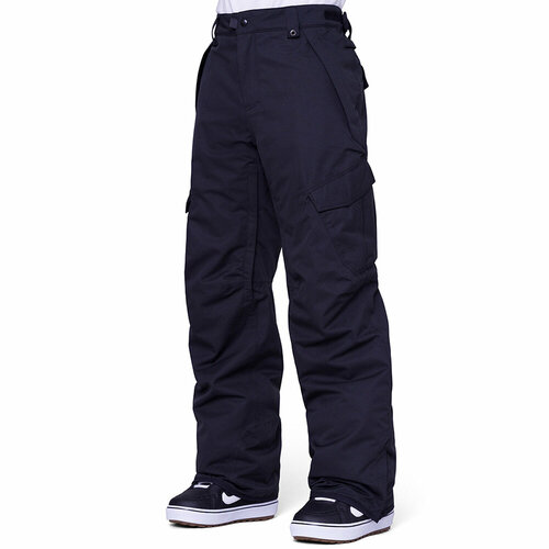 мужские брюки карго 686, черные