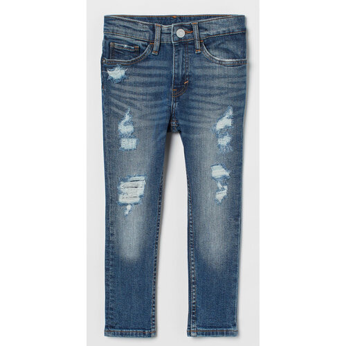 потертые джинсы h&m для мальчика, синие