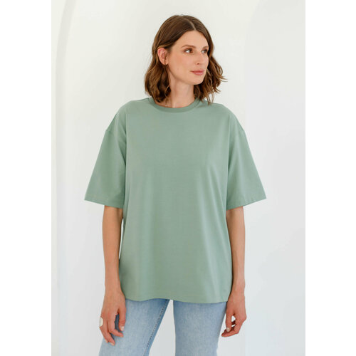 женская футболка 8sorelle, зеленая