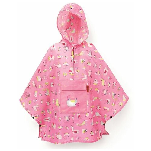 пальто reisenthel для девочки, розовое