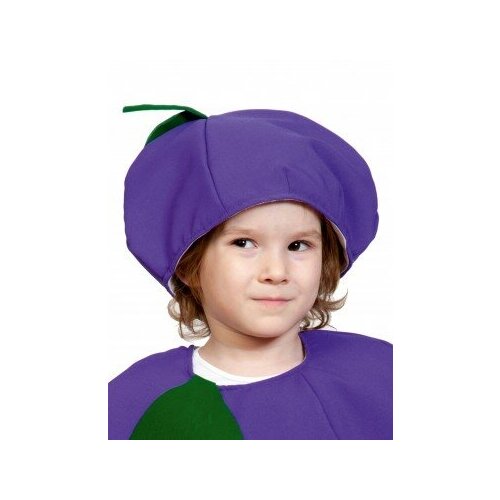 шапка карнавалофф для девочки, фиолетовая