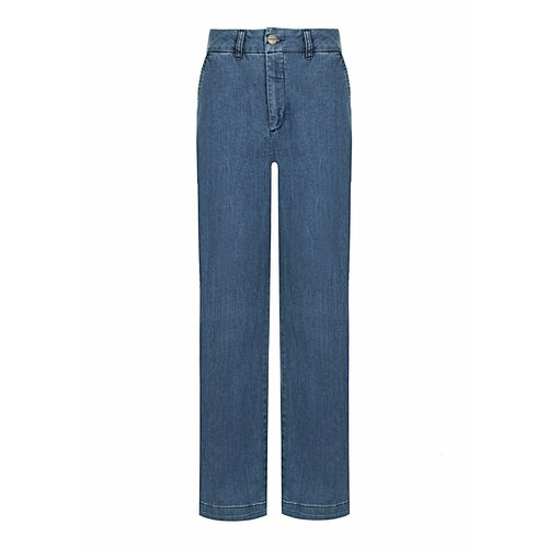 женские джинсы с высокой посадкой numph, синие