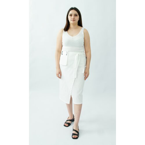 женская юбка-карандаш 365 clothes, белая