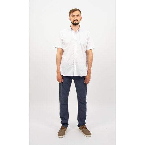 мужская рубашка с коротким рукавом 365 clothes, белая
