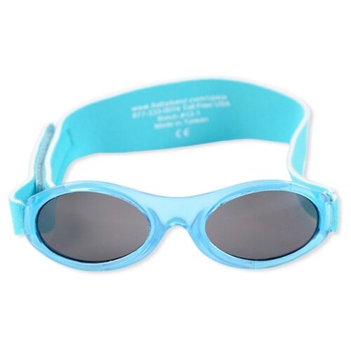 солнцезащитные очки baby banz для девочки, голубые