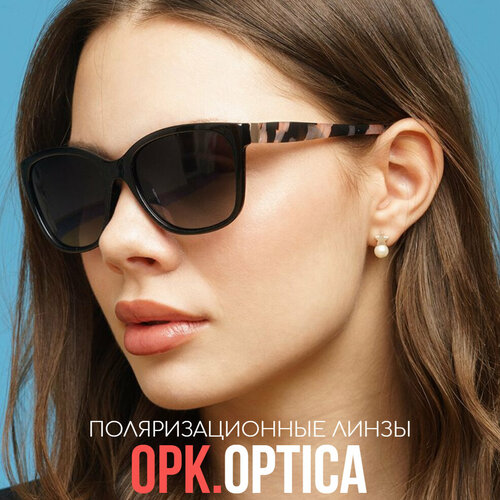 женские солнцезащитные очки opk.optica, черные