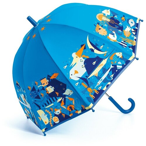 зонт-трости djeco для девочки, синий