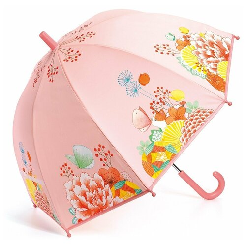 зонт-трости djeco для девочки, розовый