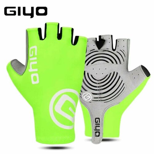 длинные перчатки giyo, зеленые
