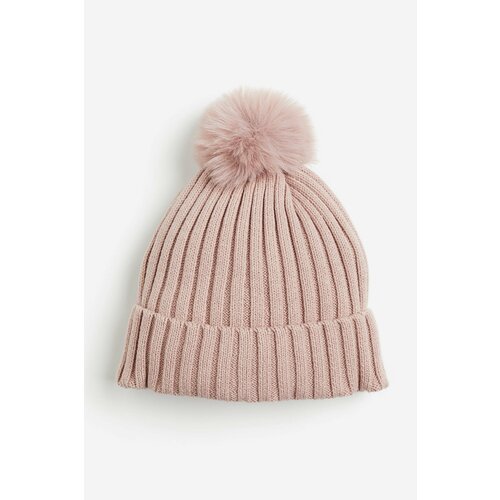 женская шапка h&m, розовая
