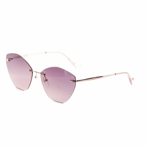 женские солнцезащитные очки liu jo, розовые