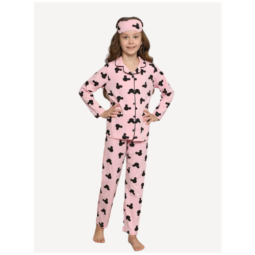 пижама пижамасс для девочки, розовая