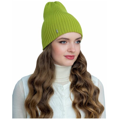 женская кашемировые шапка landre, зеленая