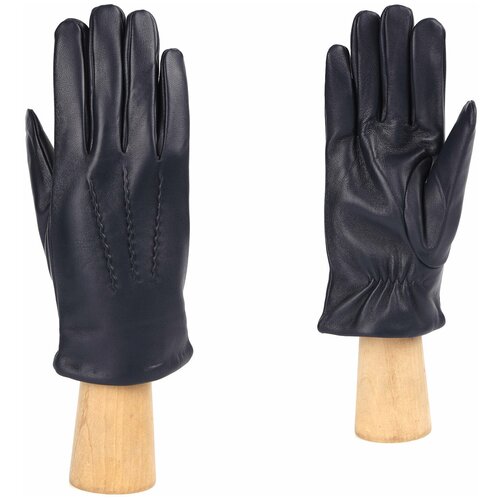 мужские кожаные перчатки fabretti, черные