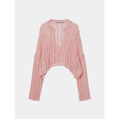 женский свитер theopen product, розовый
