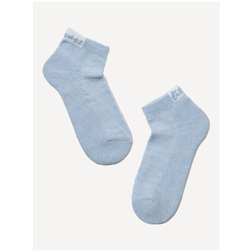 женские носки conte elegant, голубые