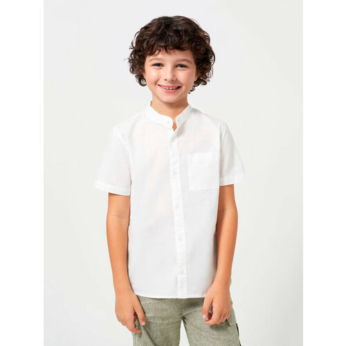 рубашка mayoral для мальчика, белая