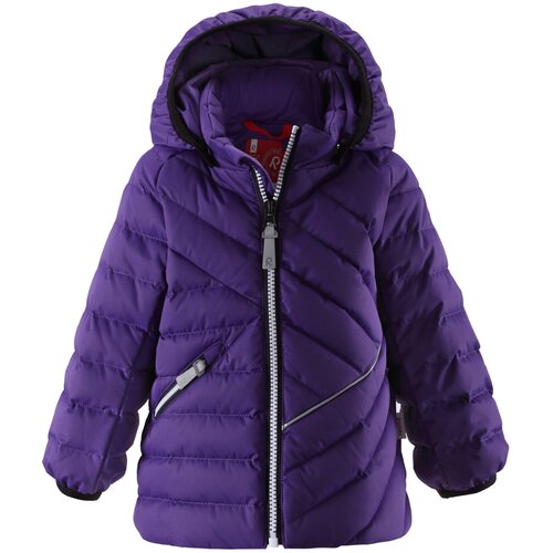 куртка стеганные reima для мальчика, фиолетовая