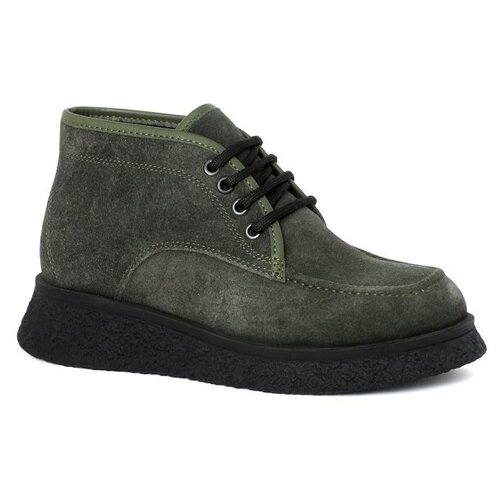 женские ботинки lr lorettini, зеленые