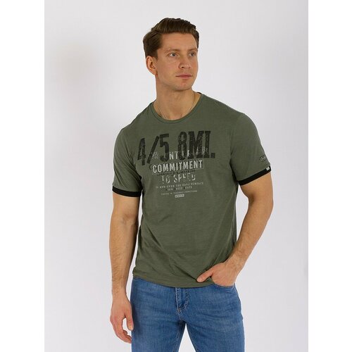 мужская футболка с коротким рукавом mcl, хаки