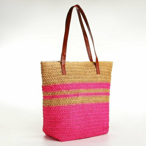женская пляжные сумка сима-лэнд, розовая