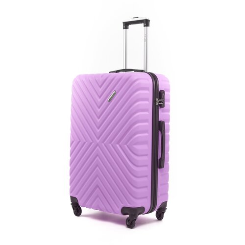 женский чемодан lacase, фиолетовый