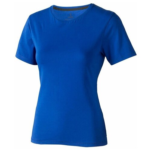 женская футболка с коротким рукавом elevate, синяя