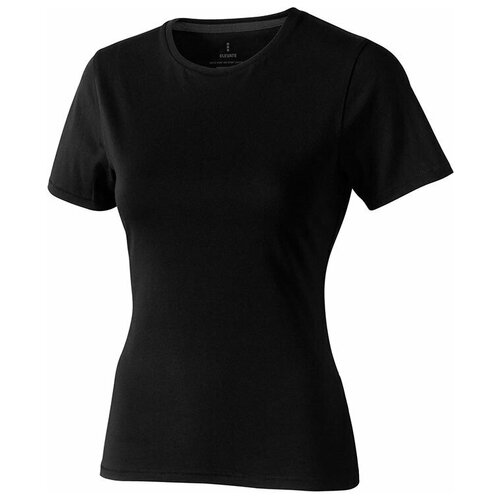 женская футболка с коротким рукавом elevate, черная