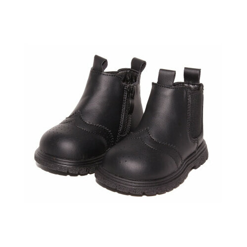 ботинки-челси капитошка для девочки, черные