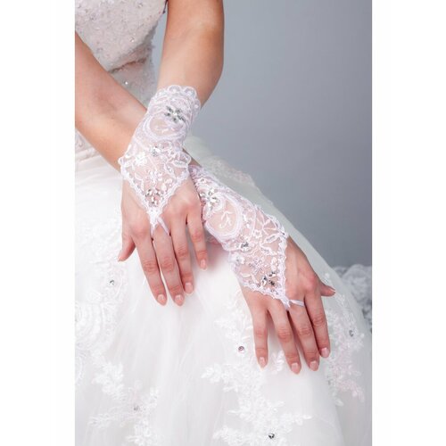 женские кружевные перчатки romantic wedding