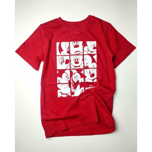 спортивные футболка frolov46 для девочки, красная
