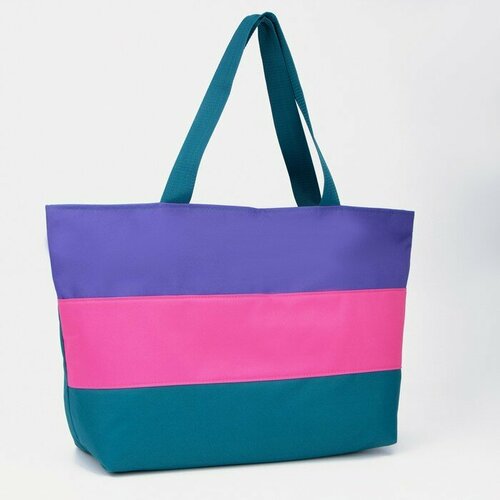 женская пляжные сумка зфтс, розовая