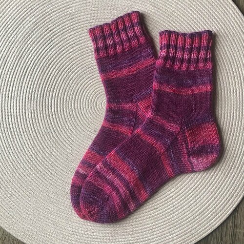 женские носки свитергафф, бордовые