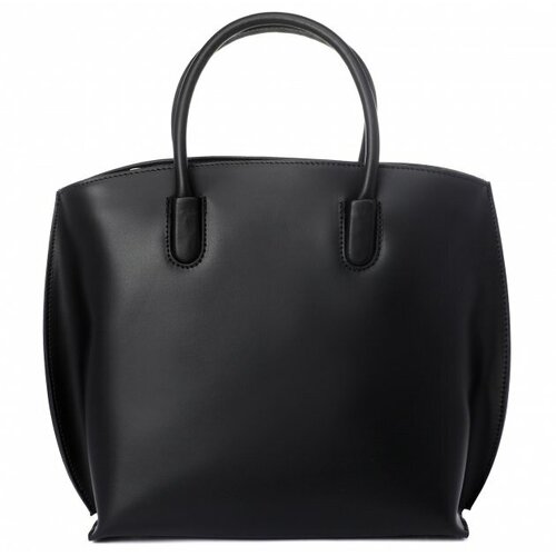 женская кожаные сумка diva’s bag, черная
