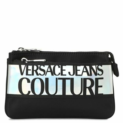 мужская поясные сумка versace, черная