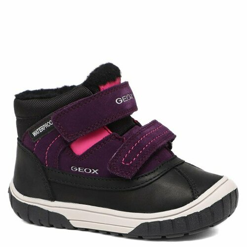 ботинки geox для девочки, черные