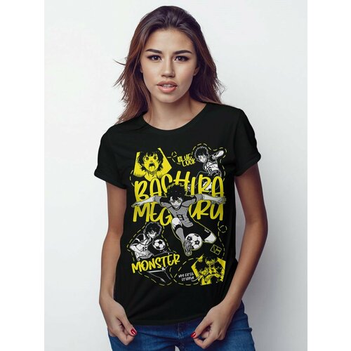 женская футболка с принтом dreamshirts studio, черная