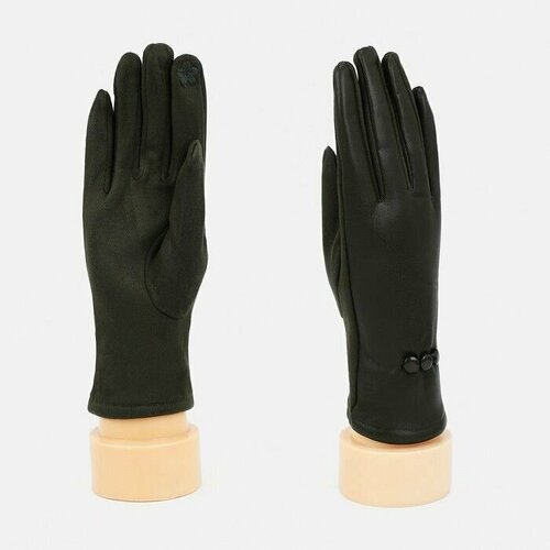 женские перчатки made in china, зеленые