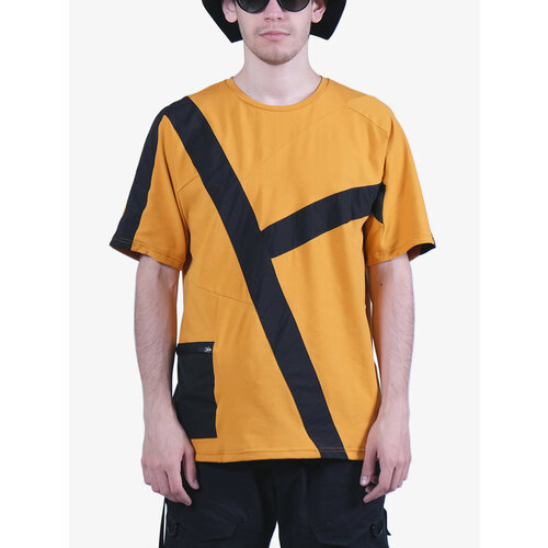 мужская футболка с коротким рукавом igan, оранжевая