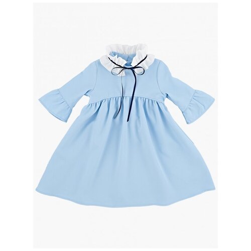 платье mini maxi для девочки, голубое