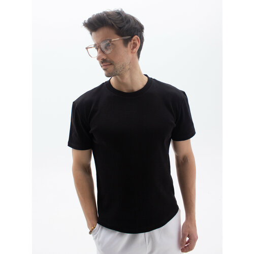 мужская футболка fomust, черная